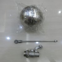 DN15 DN20 DN25 DN32 316 stainless steel float ball valve fully automatic adjustable water level control ball valve