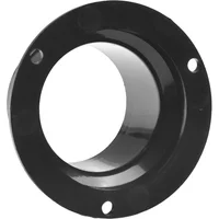Exhaust Pipe Straight Pipe 50/160/250mm ABS Flange Ventilation Ducting High Strength Replaceable Accessories Low Air Resistance