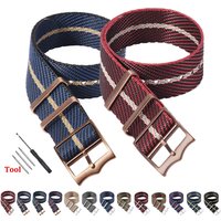 Fabric Bracelet for Rolex Premium Nylon Watch Band for Tudor Army Military Canvas Strap for Seiko 20mm 22mm Men Women Wristband