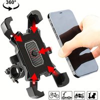 AliExpress NONE Bicycle Phone Mount Holder - 360° Rotatable Adjustable Stand For Motorcycle GPS Cycling MTB Sports Accessories