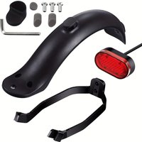 Scooter Rear Mudguard,Rear Fender Bracket with Taillight for Xiaomi Mi M365 1S Pro Electric Scooter,Xiaomi Scooter Accessory
