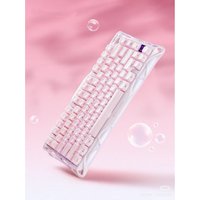 Gravity Planet Breaking Cocoon Mechanical Keyboard K1 Ross Pink Wireless Three-mode Bluetooth Game Office Keyboard