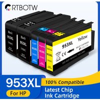 CRTBOTW 953XL Ink Cartridge Compatible For HP 953 XL HP953 Black Color OfficeJet Pro 7720 7730 7740 8210 8218 Printer