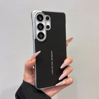 For Samsung Galaxy S26 Ultra Magnetic Case Frameless Heat Dissipation Wireless Charging Leather Texture Shockproof Back Cover