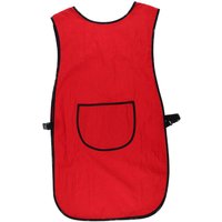 Navy/Red Salon Hairdressing Hair Cutting Apron Cape Cloth Barber Hairstylist