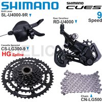 AliExpress Shimano SHIMANO CUES U4000 Groupset SL-U4000-9R RD-U4000 CS-LG300-9 CN-LG500 Original Parts