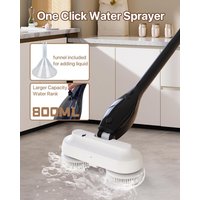 Electric Spin Scrubber,CordlElectric Mop For Floor Cleaning,With Water Sprayer And Large 800ml