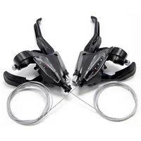 3x7 21 Speed Bicycle Shifter Levers Brake EF500 Cycling Disc Handle Brake Levers With Shift Cable Accessories For Road Bike MTB