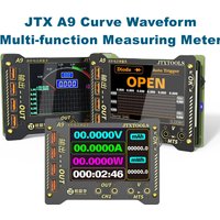 JTX A9 Accurate Curve Waveform Multi-function Measuring Meter Digital Display 0-36V Voltage and Current Precision Tester Meter