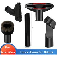 Car Vacuum Cleaner Brush Head Nozzle 32mm Inner diameter Adapter Replacement Attachment Spare Part Dust Collector Hot