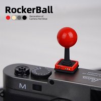 Cartoon Camera Hot Shoe Cover Decorative Camera Accessories Hot Shoe Cap Roker Ball for Sony/Fujifilm/Canon/Nikon Leica Camera