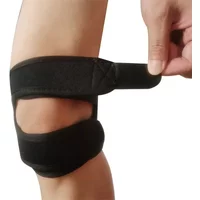 AliExpress NONE 1PC Pressurized Knee Wrap Sleeve Support Bandage Pad Elastic Braces Knee Hole Kneepad Safety Basketball Tennis Cycling Knee Pads