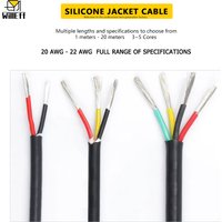 Silicone Jacket wire Heat-resistant wire Silicone Jacket cable Heat-resistant cable car Electrical wires Auto Electric cable