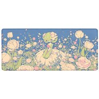Mouse Pad Gardevoir pokemon Kawaii overlock Large computer Keyboard HD printing Desk Mat cute Rubber Gaming Office XXL Mousepad
