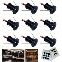 IP65 Mini Spot Leds 1W 12V Spotlight Dimmable Ambient Spot Lamp Recessed Downlight for Ceiling Bedroom Stair Cabinet Spot Light