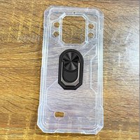 Magnet Phone Case For Cubot KingKong X Pro 6.72" Cubot King Kong XPro 2024 Shockproof Soft TPU Silicone Cover With Ring Holder