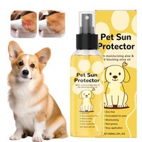 60ml Pet Sunscreen Spray Cat Supplies Dog Sunscreen Moisturizing For Hot Day Outdoor Activities Including Beach Pool Swimming