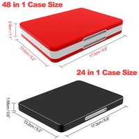 48 In 1 Game Card Memory Card Storage Box Holder For NEW 3DS XL/NEW 3DS / 3DS / DSi XL / DSi LL / DS Lite/DSi Game Accessories
