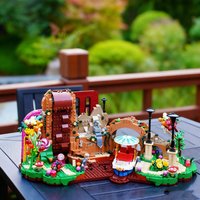 Creative Candy Chocolate Factory Set Compatible with Street View Assembly Building Blocks Toys Birthday and Christmas Gifts