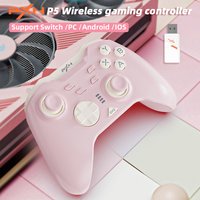 PXN P5 wireless game controller 1000Hz Hall joystick Hall trigger, suitable for Switch/PC/Android/IOS, pink game controller