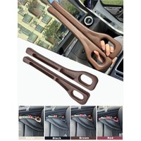 2pcs Car Seat Gap Filler Between Seats Crevice Interior Seat Gap Storage Organizer For VW Toyota Honda BMW AUDI Benz Ford KIA