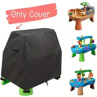 Showers Splash Pond Table Cover - Durable Polyester Outdoor Play Table Cover with Adjustable Drawstring Closure