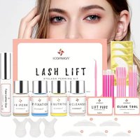 ICONSIGN Upgrade Version Lash Lift Kit Lifting Eyelashes Lasting 6-8 Weeks Calia Perm Eyelash Enhancer Makeup Tools