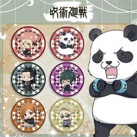 58mm Anime Jujutsu Kaisen Ryomen Sukuna Inumaki Toge Itadori Yuji Cosplay COSTUME Badge Pin SPTE Tinplate Brooch Halloween Prop