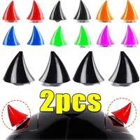 1/2PCS Motorcycle Helmet Short Devil Horns Decoration MotorHelmet Styling Headwear Decor Headwear Cool Styling Stickers