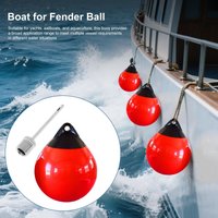 Inflatable Marine Mooring Buoy Heavy Duty Anti-Collision Boat Ball Flotation Device for Motorboats Yachts Aquaculture