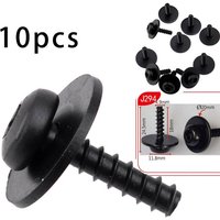 10×M5-2.2X20mm Screw Bolt Torx Screw Auto Fender Bumper Hexagon Head Screw Washer Self Tapping Screw For Ford Focus Escape