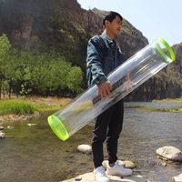 Seamless High Definition Transparent Big Caliber Fishing Bobber Adjustment Bucket Clear PC Material Fishing Gear Accessories
