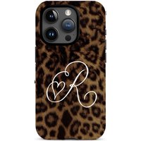 Fashion leopard print Phone Case for iPhone 17 16e 16 15 14 13 12 11 X XSMAX 7 8 Air Pro Max Plus Luxury Double-layer Back Cover