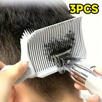 3Pcs Professional Hair Cutting Comb Set For Men Precise Fade Taper Salon Tool New Year Style Refresh Grooming Essentials