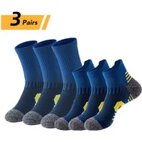 Professional fitness sports socks, towel bottom anti-slip running socks, men's and women's quick-drying basketball Tain EUR38-44