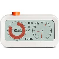 2 In 1 Digital Visual Timer Clock CountDown With Alarm Calendar Display Clock Snooze Mute Timer Clock for Home Cooking and Study
