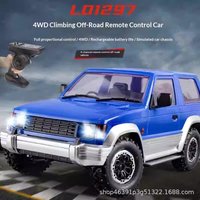 Landa Tech New LD1297 Pajero 4WD RTR RC Off Road Truck With Upgraded Tire Built In Sponge All Terrain Toy Vehicle For Boys