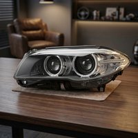 Pair of HID Xenon Headlight Assembly For BMW 5 Series F10 F11 LCI 2013-2017 Left Right Headlamp Replacement