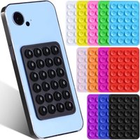 Double Side Silicone Suction Pad For Mobile Phone Holder Fixture Suction Cup Backed Adhesive Rubber Sucker Pad For Fixed Pad