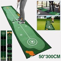 Golf Putting Carpet 50X300cm Golf Mat Lightweight Golf Training Pads Portable Putter Practice Indoor Outdoor Golf Accessories
