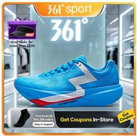 361 MEGA3 Pro Herren-Sportschuhe, stoßdämpfend, atmungsaktiv, plattenfrei, für Straßenlauf und Training