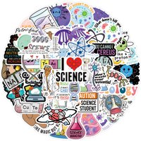 10/30/55pcs Science Biology Stickers Waterproof Decal Laptop Motorcycle Luggage Snowboard Fridge Car Sticker