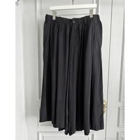 TOP-YAMAMOTO original design dark and niche black loose-fitting baggy casual pants