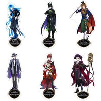 Game Twisted Wonderland Acrylic Figures Stand Cosplay Model Plate Collection Desk Decoration Character Anime Series KeyChains