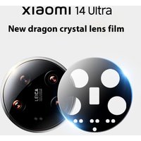 1-3PCS Black Camera Lens Screen Protectors for Xiaomi14 14Ultra 14ULTRA Back Glass Protective Film Cover Case on Xiaomi 14 Ultra