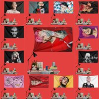 Lil Peep Inspired Rock Music Flag 3x5 FT 90x150cm Polyester Decorative Banner Tapestry For Music Fans Bedroom Wall Decoration