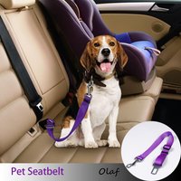 Pet Seatbelt Car Safety Harness Clip for Dogs & Support Animals Vehicle Seatbelt Buckle Attachment for Secure Pet Travel