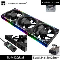 Thermalright TL-M12Q Computer case cooling fan, wireless splicing/infinity frame/high performance fan