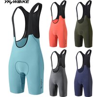 AliExpress YKYWBIKE 2026 Summer Cycling Bib Shorts Fit Men Seamless Tights Bicycle Bibs Short Pants 7 Hours Long Distance Slim Fit