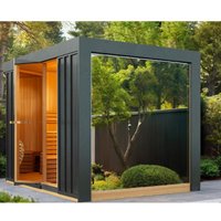 Outdoor deluxe bathroom shower room with sauna combination shower and